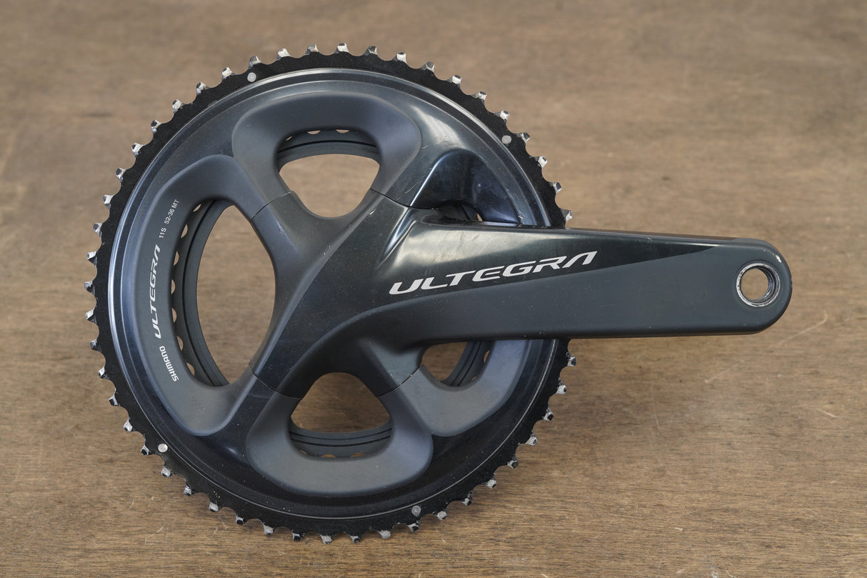 !WH Check! 175mm 52/36T Shimano Ultegra FC-R8000 11 Speed Crankset 8000 688g