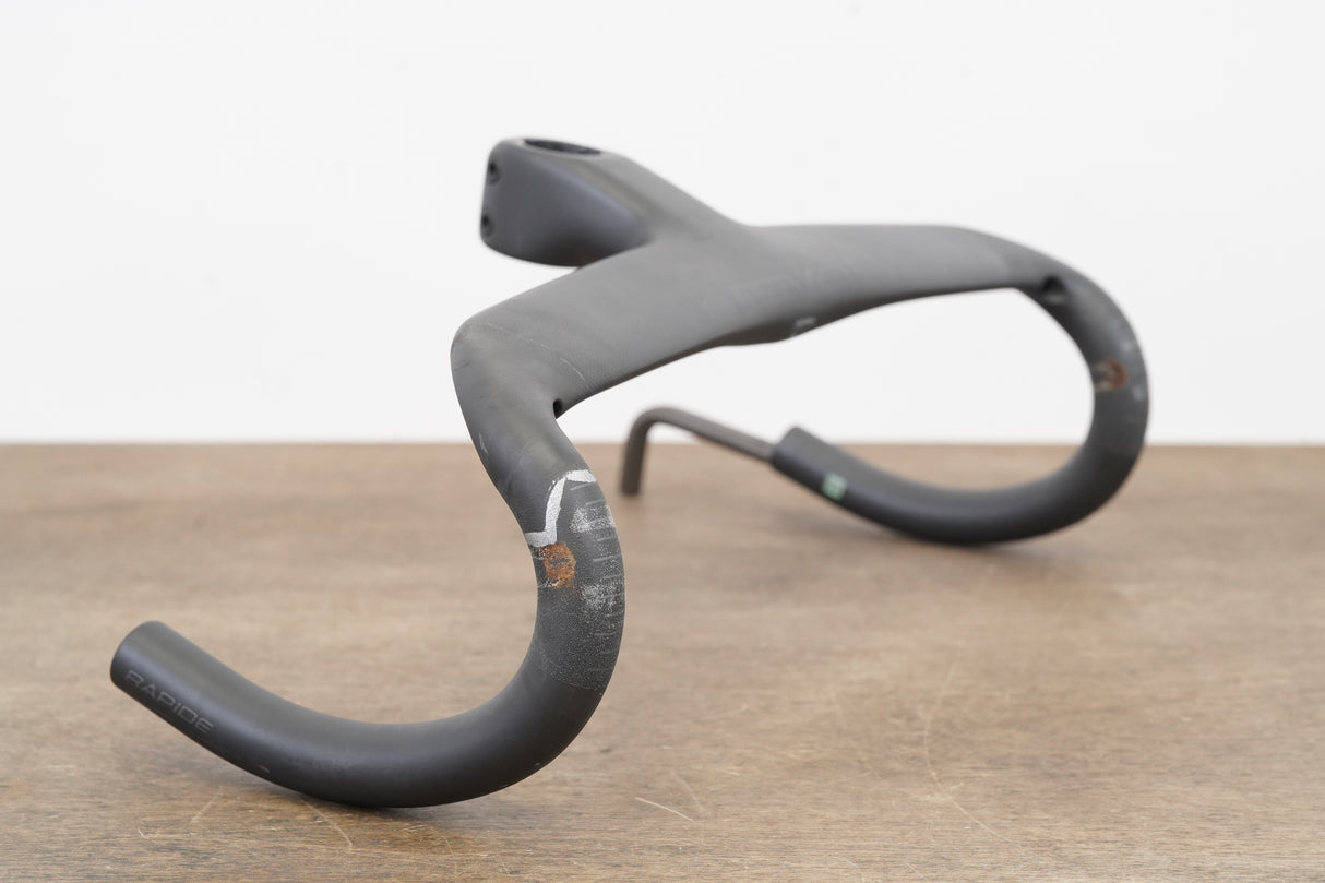 40cm 90mm Roval Rapide Carbon Integrated Barstem Handlebar + Mount 1 1/8"