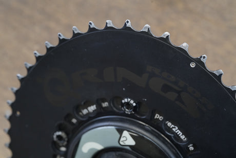 172.5mm 53/36T BB30 Rotor 3D Power2Max Power Meter QRings Road Crankset 3D 813g