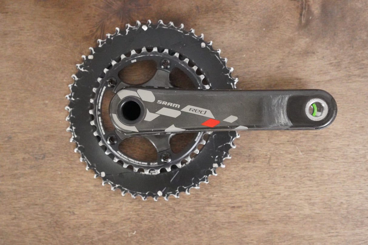 172.5mm 50/34T BB30 SRAM Red Carbon Road Crankset