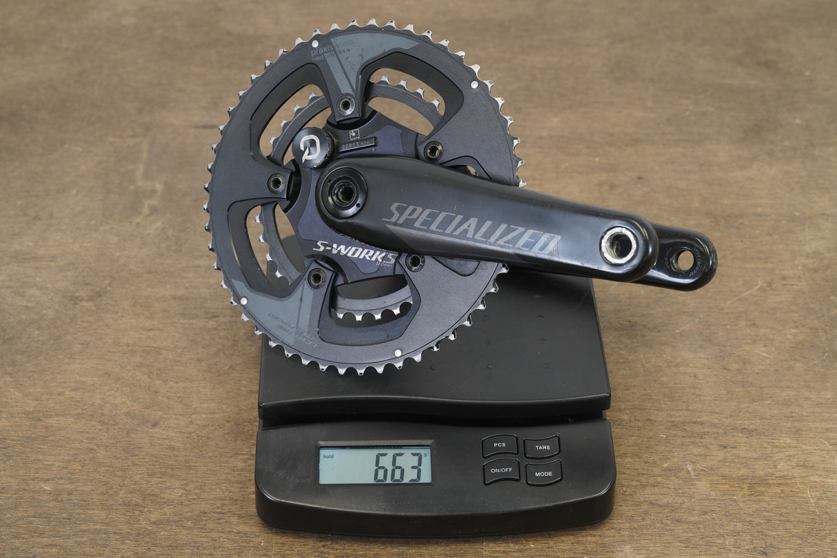 172.5mm 52/36T BB30 Specialized Quarq Power Meter Carbon Crankset