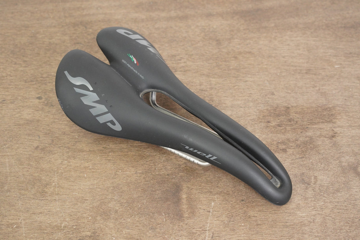 144mm Selle SMP Well Stainless Steel Rail Road Saddle