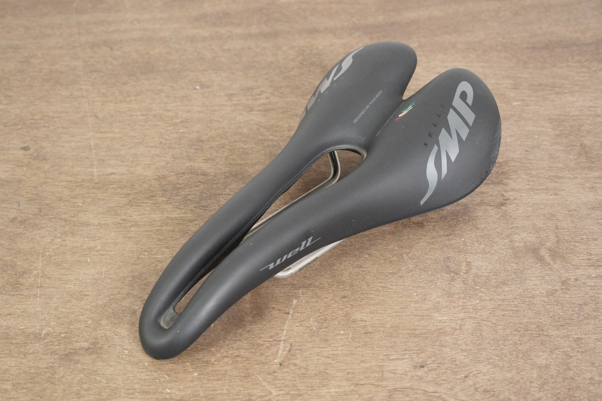 144mm Selle SMP Well Stainless Steel Rail Road Saddle