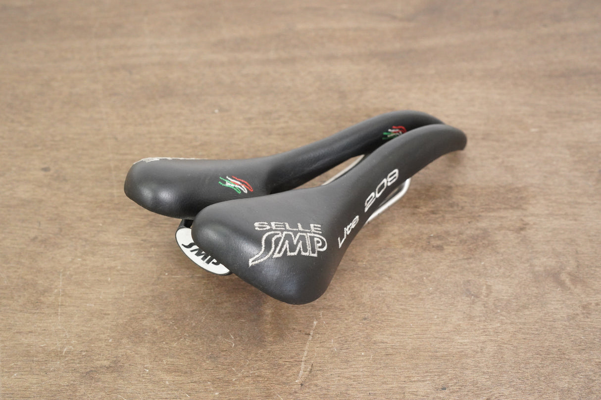 139mm Selle SMP Lite 209 Stainless Steel Rail Road Saddle 332g