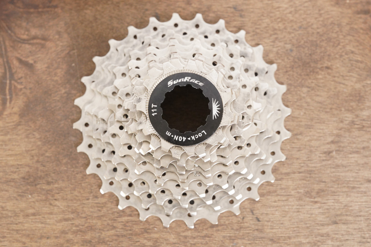 11-28T SunRace Shimano/SRAM 11 Speed Road Cassette 278g