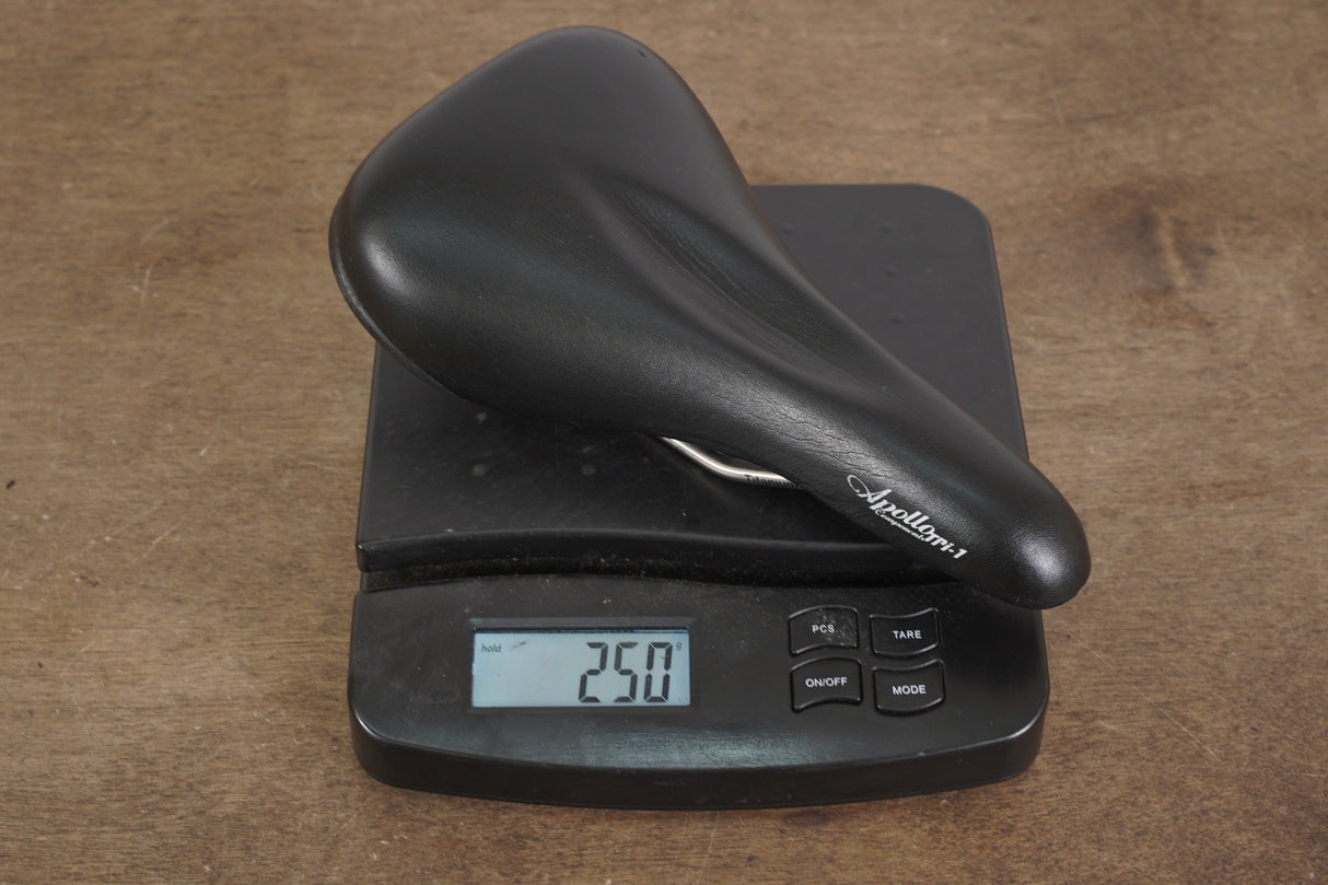 140mm Apollo Tri Titanium Rail Road Saddle 250g