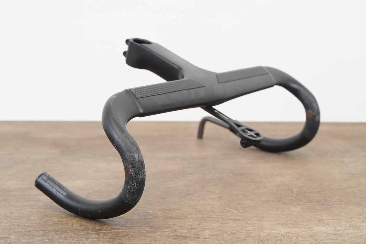 44cm 130mm Syncros Aero RR 1.0 Carbon Compact Road Barstem + Mount 31.8mm
