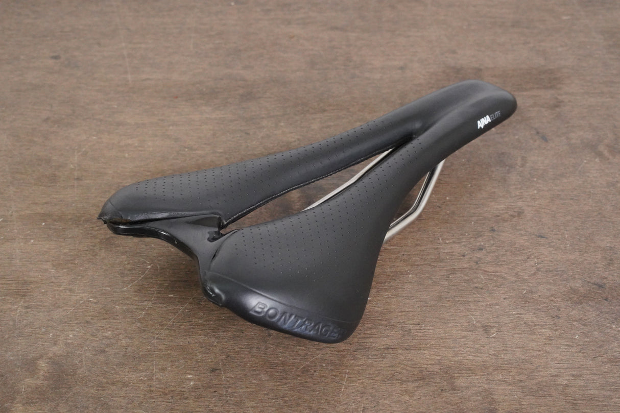 144mm Bontrager Ajna Elite Titanium Rail Road Saddle 224g
