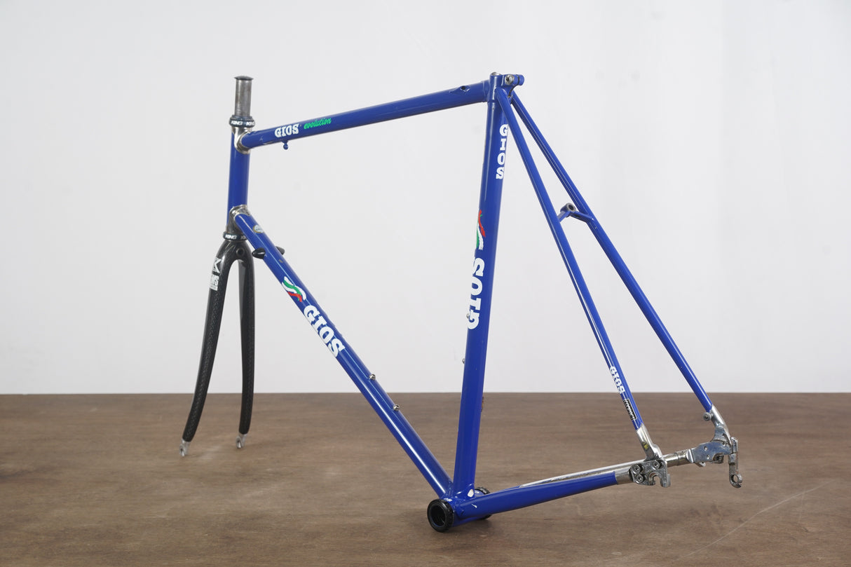 60cm Gios Evolution Steel Rim Brake Road Frameset
