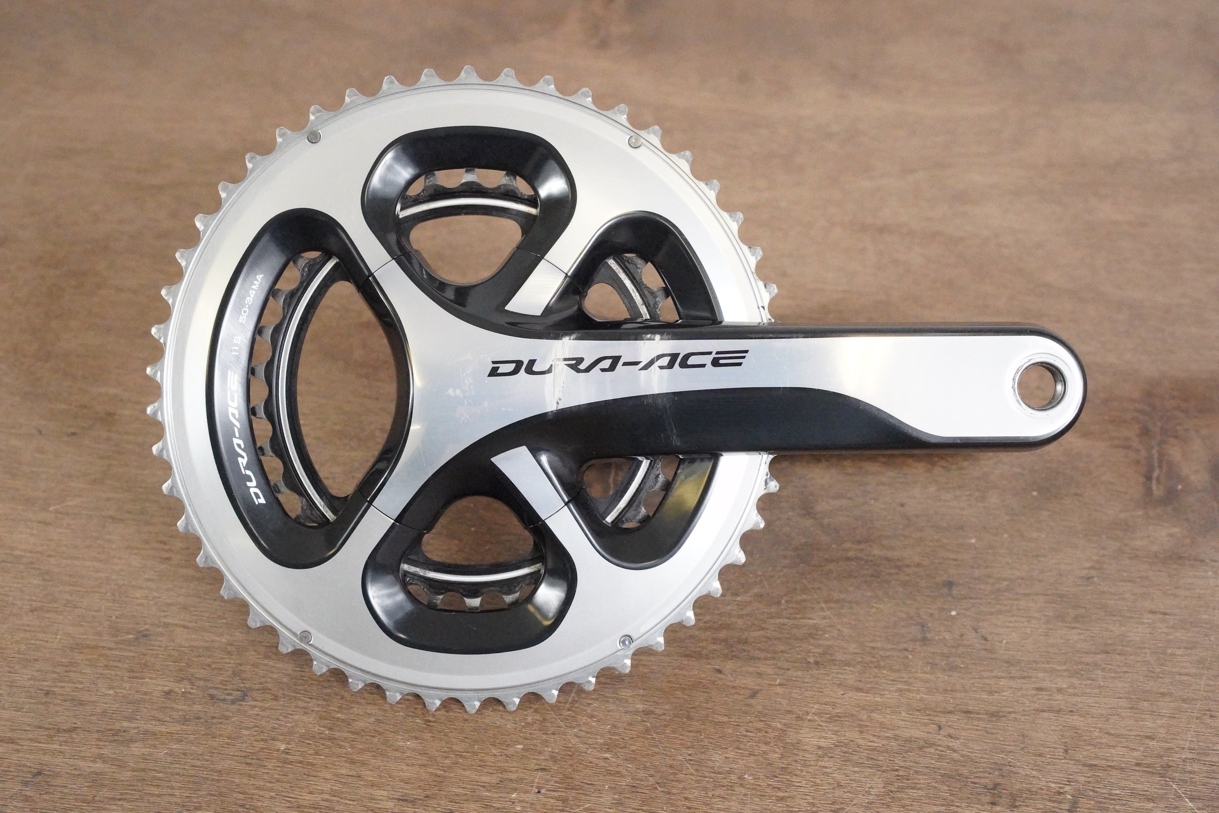 シマノ DURA ACE FC 7900 10s 172.5 50-34T Shimano Dura Ace FC-7900 Compact Crankset: 172.5mm 50/34t FC