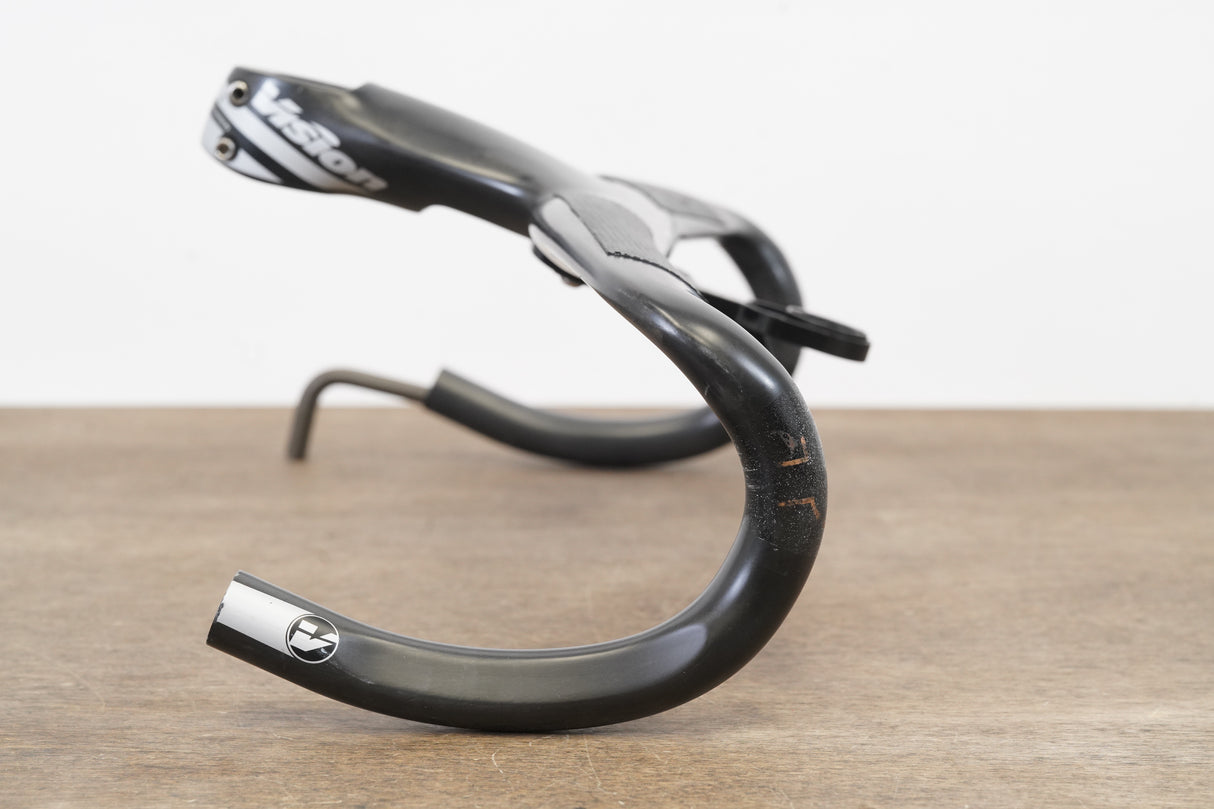 44cm Vision Metron 5D 130mm -6 Degree Integrated Carbon Barstem Handlebar +Mount
