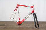 58cm Colnago Oval Master Titanio Titanium Rim Brake Road Frameset
