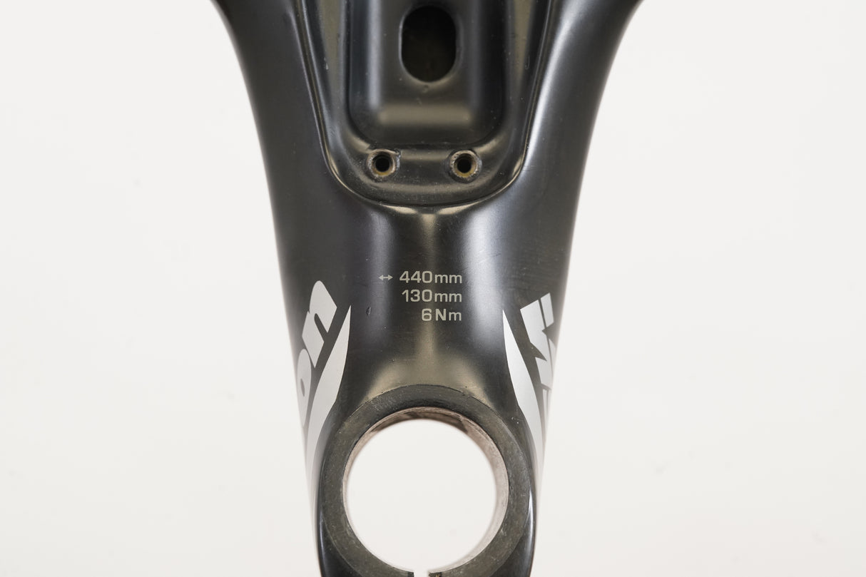 44cm Vision Metron 5D 130mm -6 Degree Integrated Carbon Barstem Handlebar +Mount