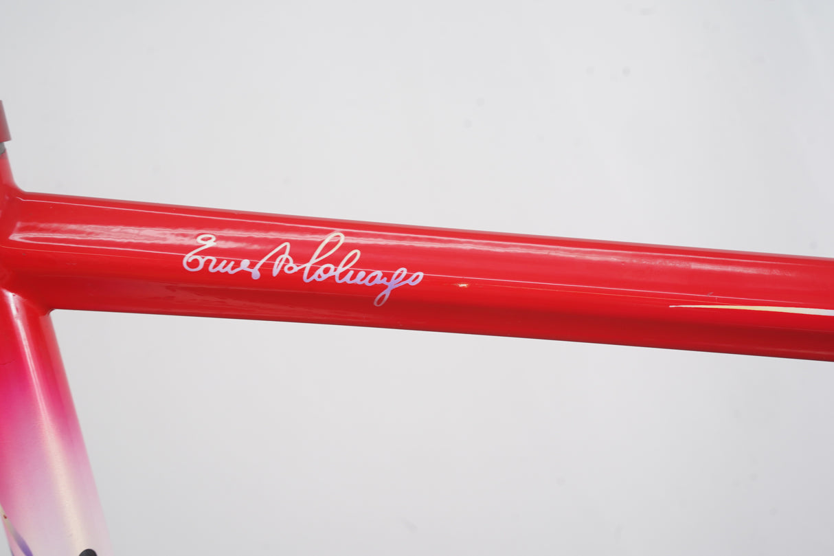 58cm Colnago Oval Master Titanio Titanium Rim Brake Road Frameset