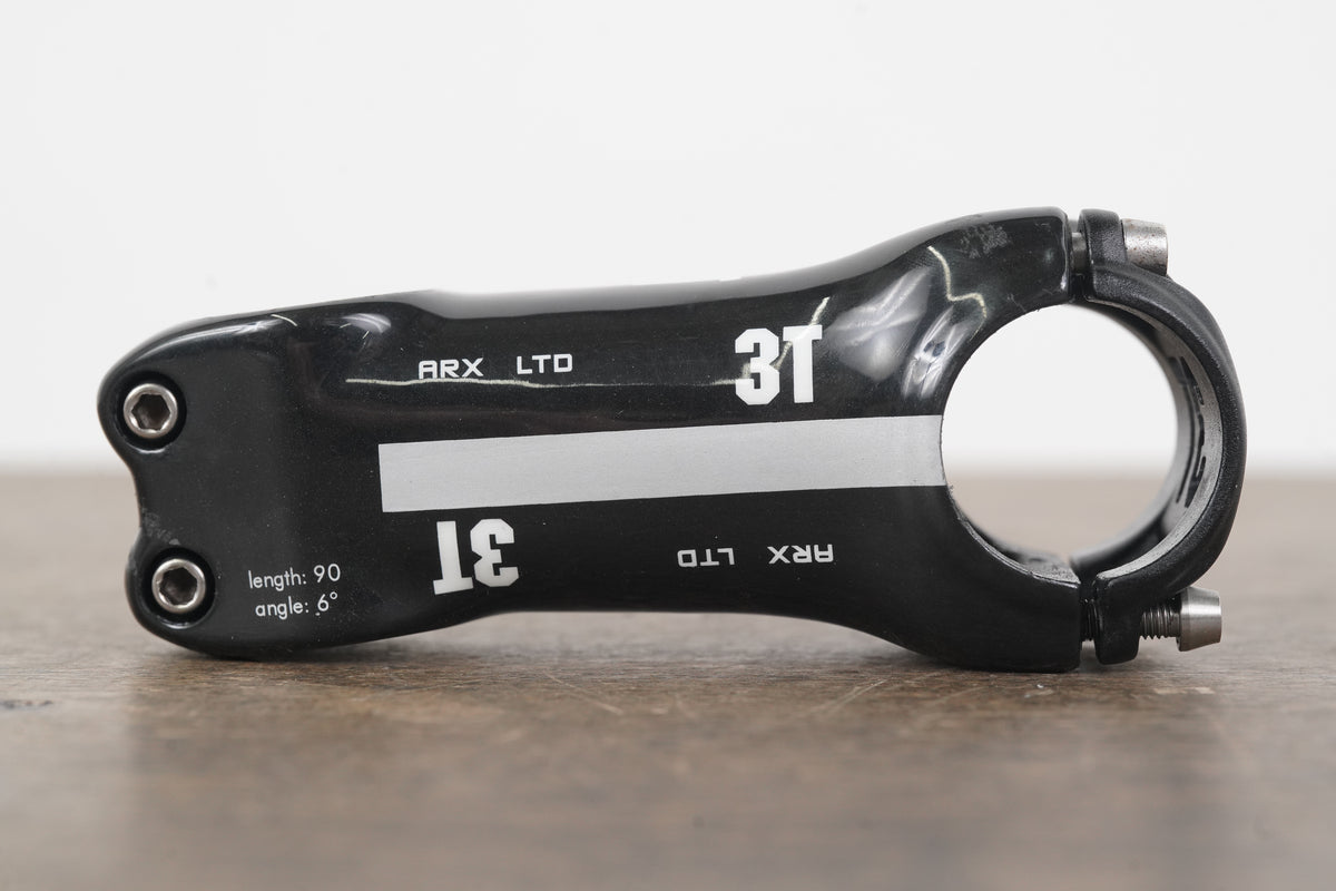 3T ARX LTD 90mm ±6 Degree Carbon Road Stem 115g 1 1/8" 31.8mm