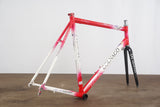 58cm Colnago Oval Master Titanio Titanium Rim Brake Road Frameset