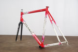 58cm Colnago Oval Master Titanio Titanium Rim Brake Road Frameset