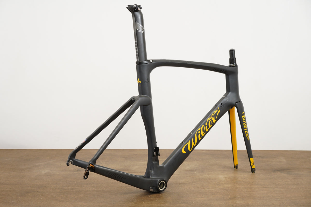XL Wilier Triestina Cento1 Air Carbon Aero Rim Brake Road Frameset *Repainted*