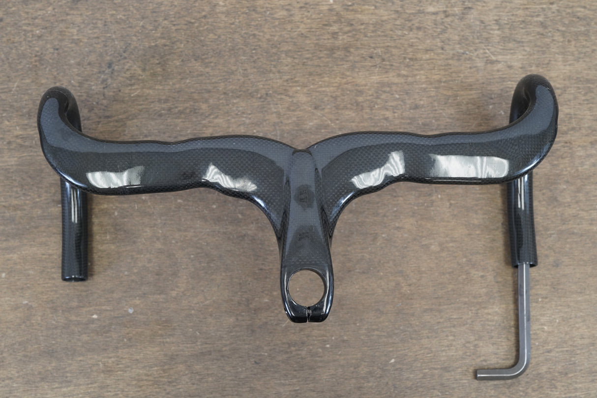 40cm Generic 100mm -6 Degree Integrated Carbon Barstem Handlebar