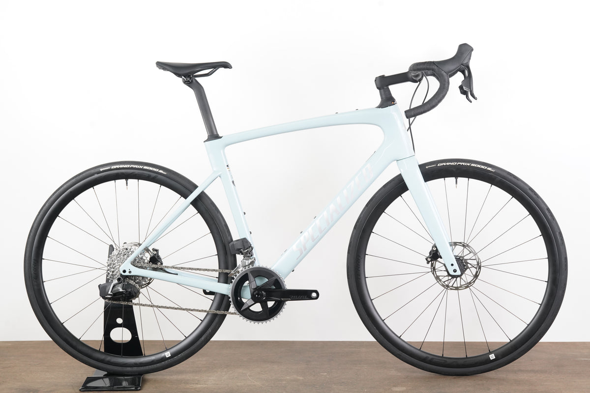 2025 58cm Specialized Roubaix Expert SL8 SRAM Rival AXS Quarq Carbon Disc Bike