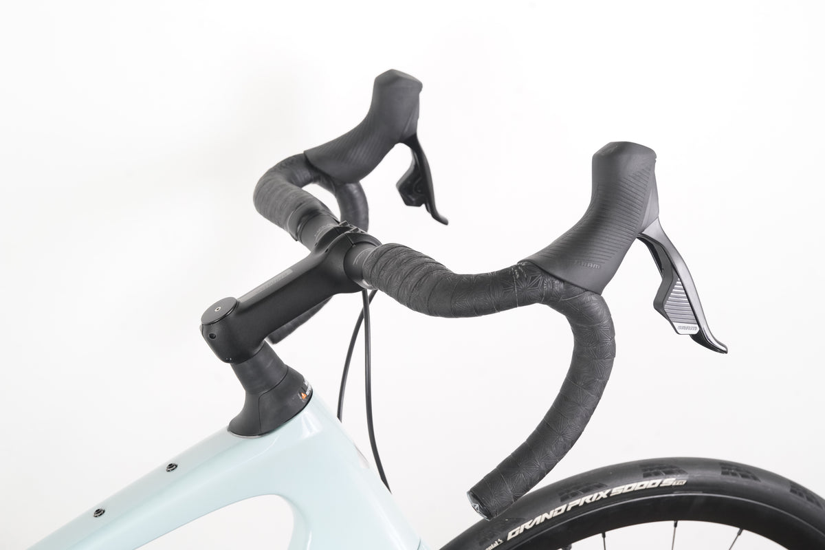 2025 58cm Specialized Roubaix Expert SL8 SRAM Rival AXS Quarq Carbon Disc Bike