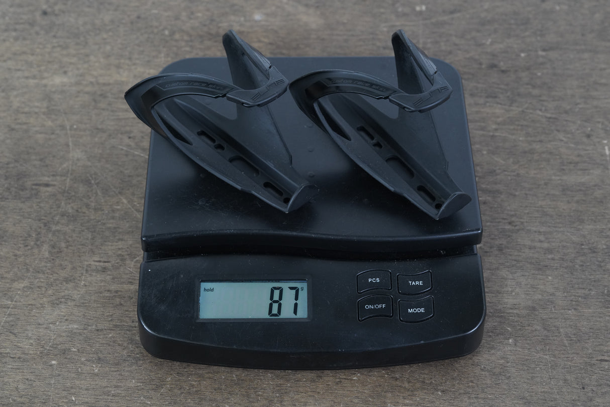 (2) Elite Custom Race Skin Water Bottle Cages 87g