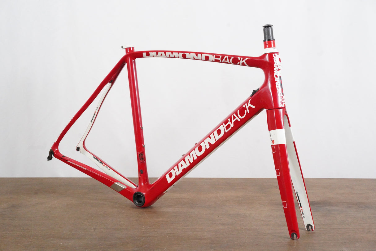 56cm Diamondback Podium Equipe Carbon Rim Brake Road Frameset