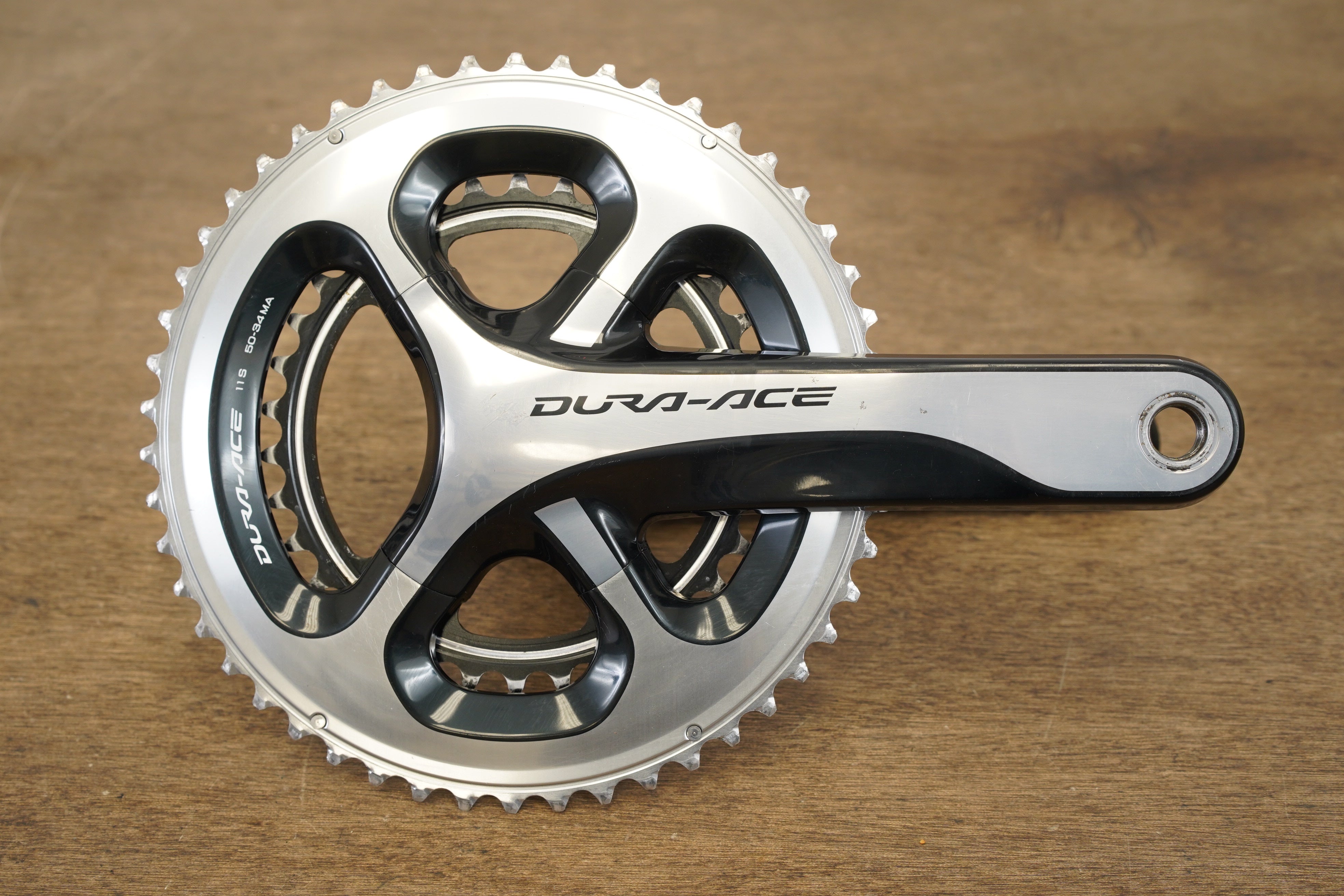 172.5mm 50/34T Shimano Dura-Ace FC-9000/R9200 11 Speed 4iiii Power