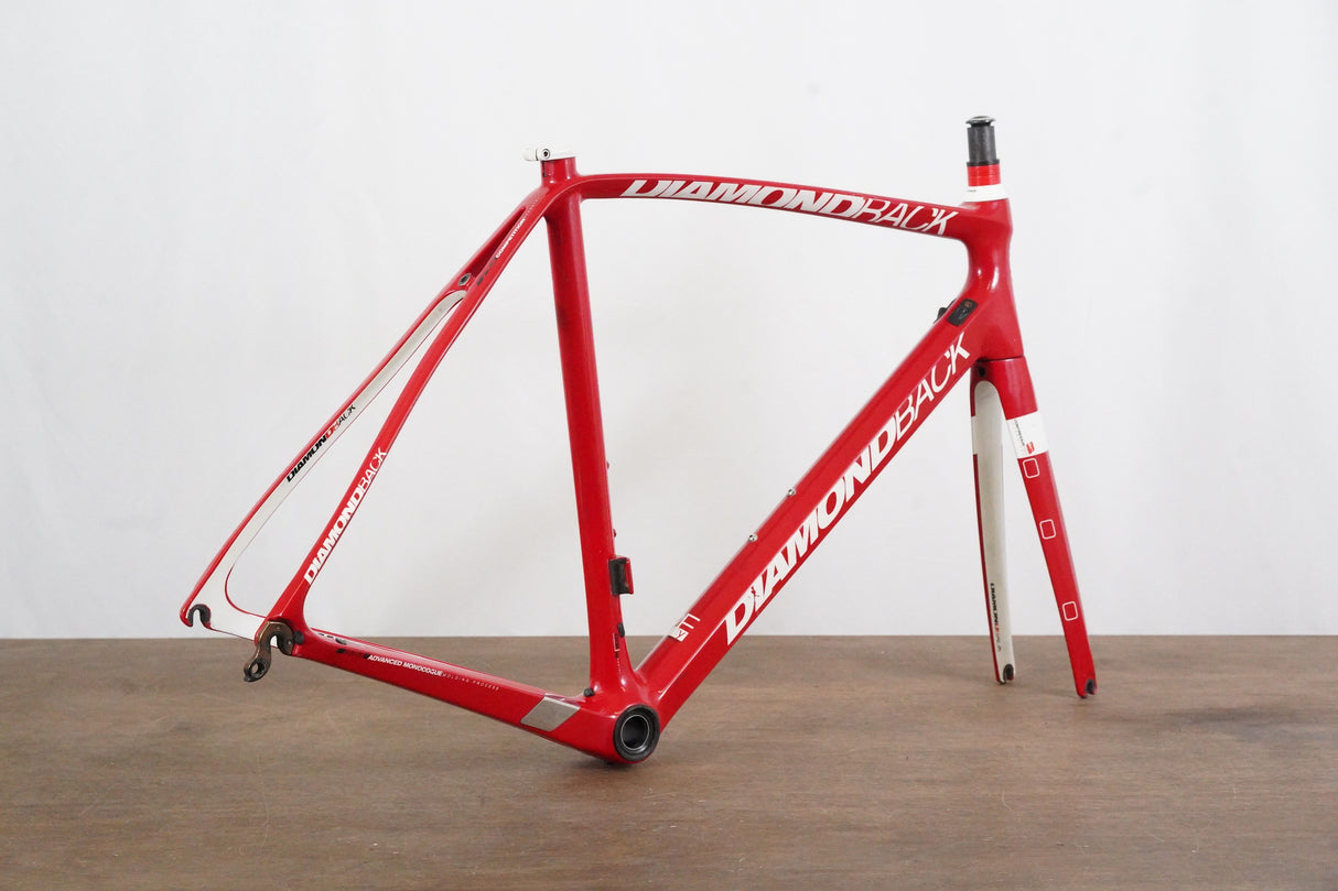 56cm Diamondback Podium Equipe Carbon Rim Brake Road Frameset