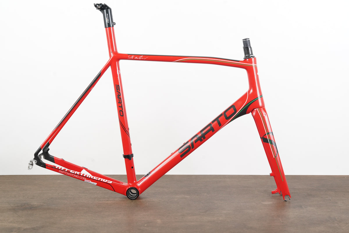 *Damaged* 54cm Sarto Energia Di2 Carbon Disc Brake Frameset *Custom Geometry*