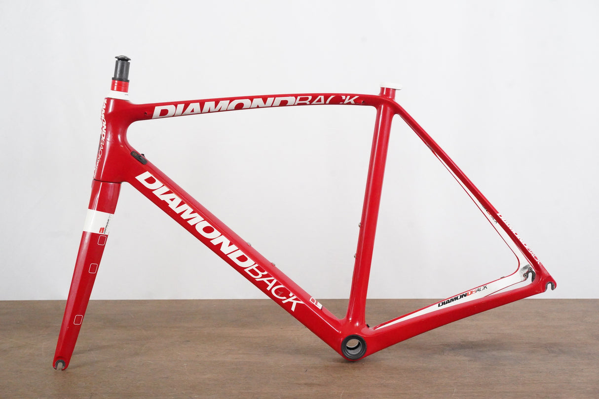 56cm Diamondback Podium Equipe Carbon Rim Brake Road Frameset