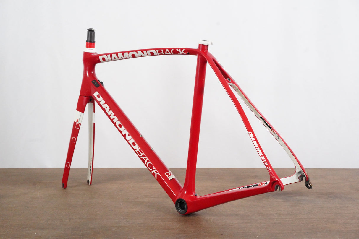 56cm Diamondback Podium Equipe Carbon Rim Brake Road Frameset