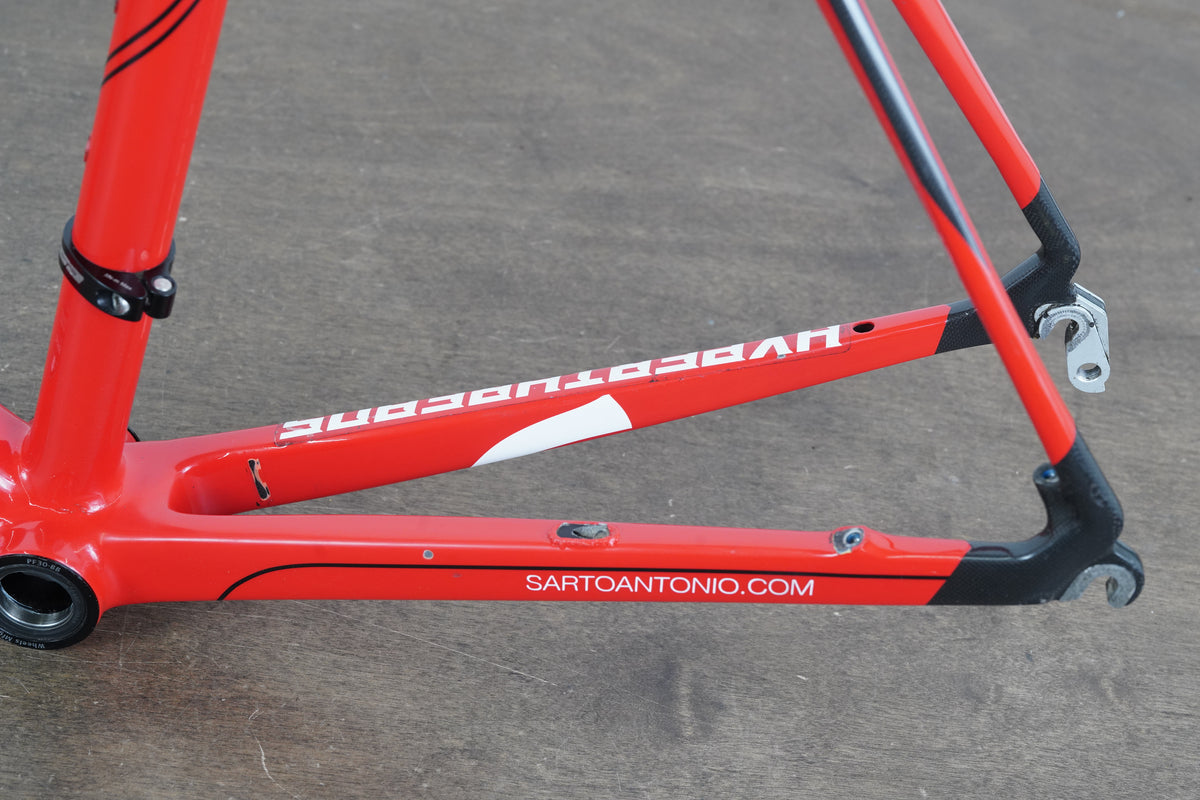 *Damaged* 54cm Sarto Energia Di2 Carbon Disc Brake Frameset *Custom Geometry*
