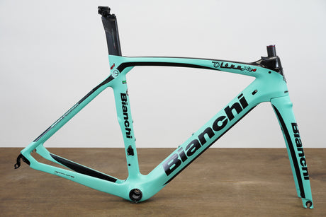 53cm Bianchi Oltre XR4 CV Carbon Aero Rim Brake Road Frameset