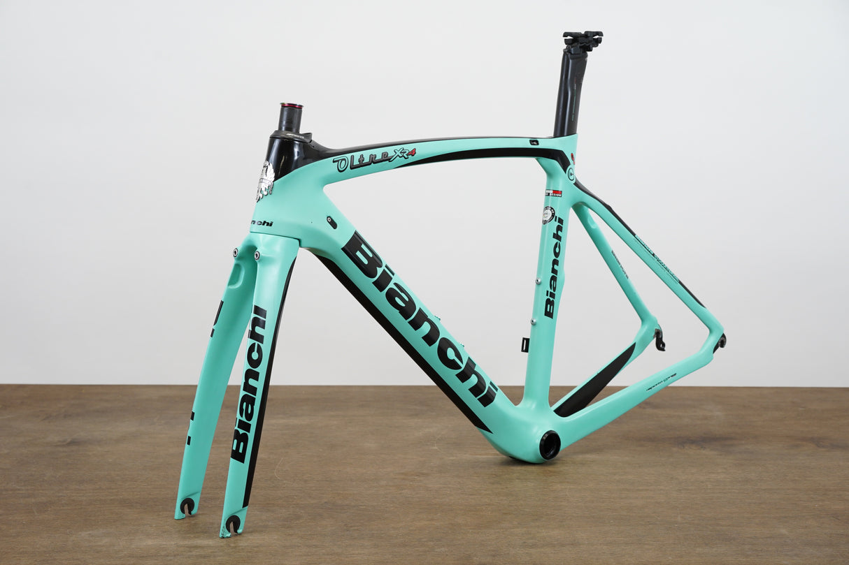 53cm Bianchi Oltre XR4 CV Carbon Aero Rim Brake Road Frameset