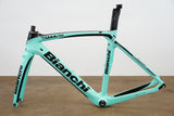 53cm Bianchi Oltre XR4 CV Carbon Aero Rim Brake Road Frameset