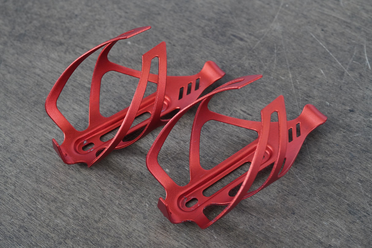 (2) Corki Cycles Alloy Water Bottle Cages 75g