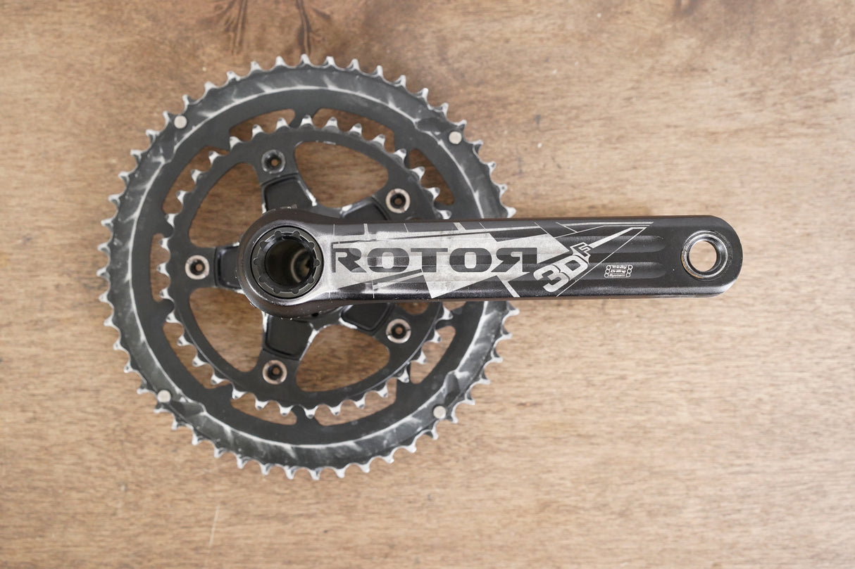 175mm 52/36T BB30 Rotor 3DF Road Crankset 3D F