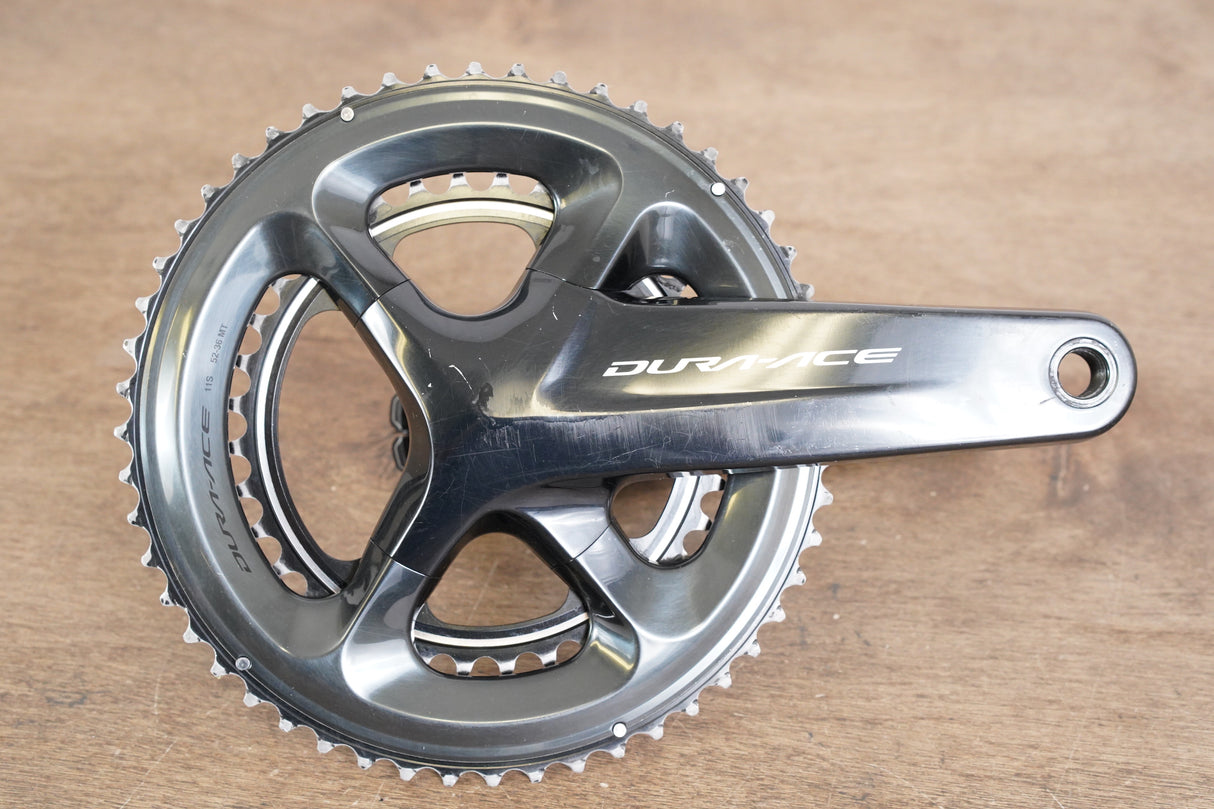 172.5mm 52/36T Shimano Dura-Ace FC-R9100 Stages Power Meter Crankset 9100