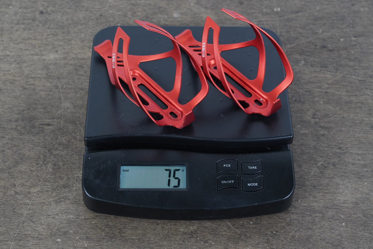 (2) Corki Cycles Alloy Water Bottle Cages 75g