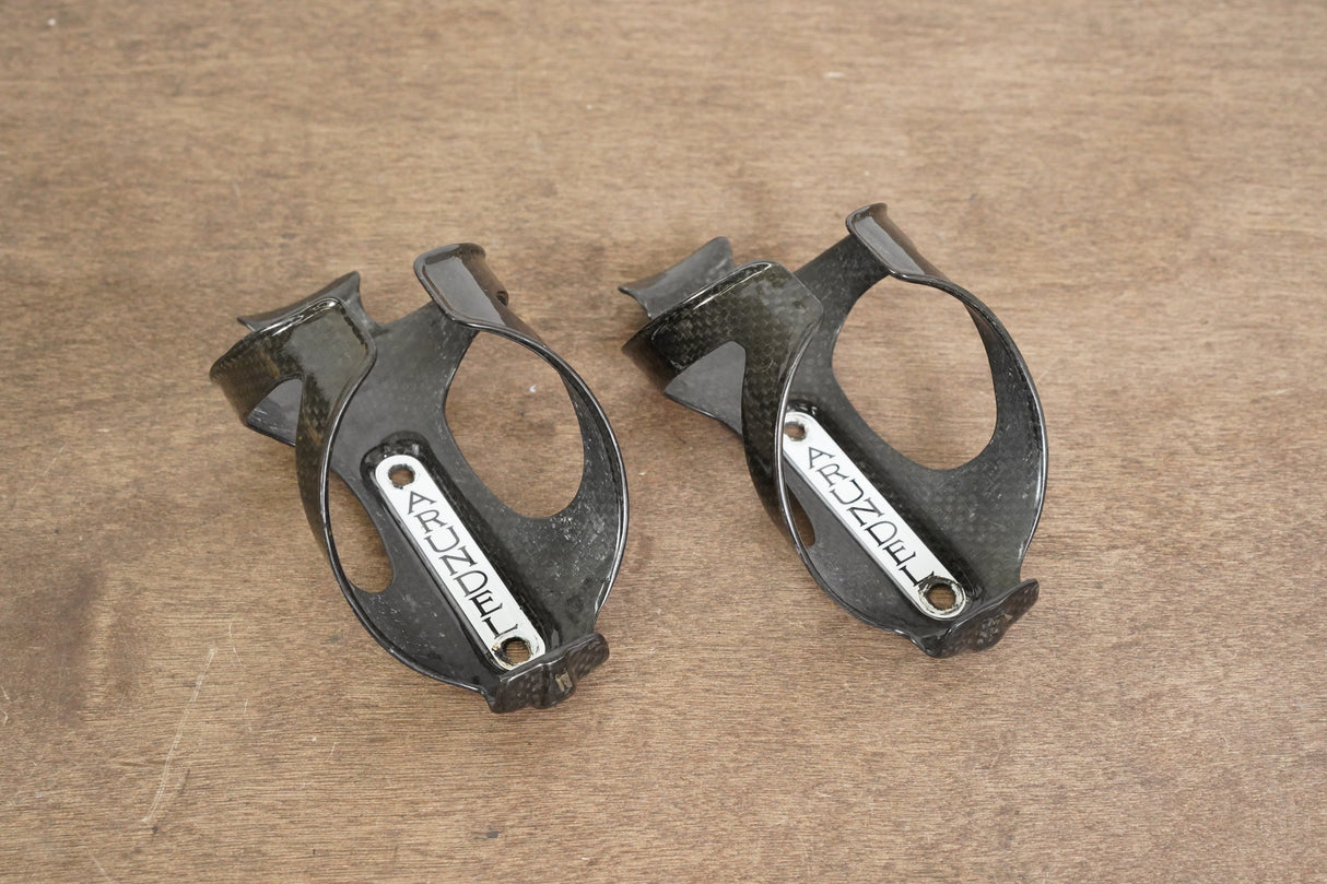 (2) Arundel Dave-O Carbon Water Bottle Cages 65g
