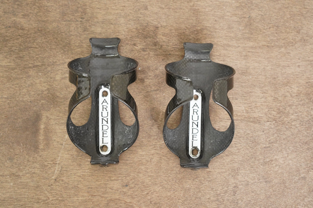(2) Arundel Dave-O Carbon Water Bottle Cages 65g