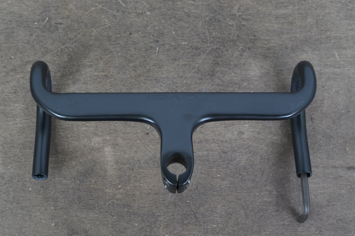 44cm 90mm Generic Carbon Aero Compact Barstem Handlebar 1 1/8"