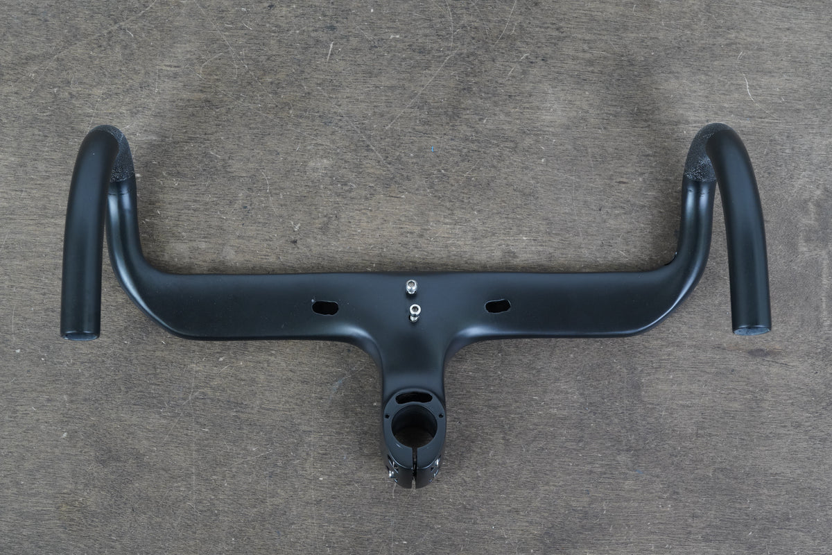 44cm 90mm Generic Carbon Aero Compact Barstem Handlebar 1 1/8"