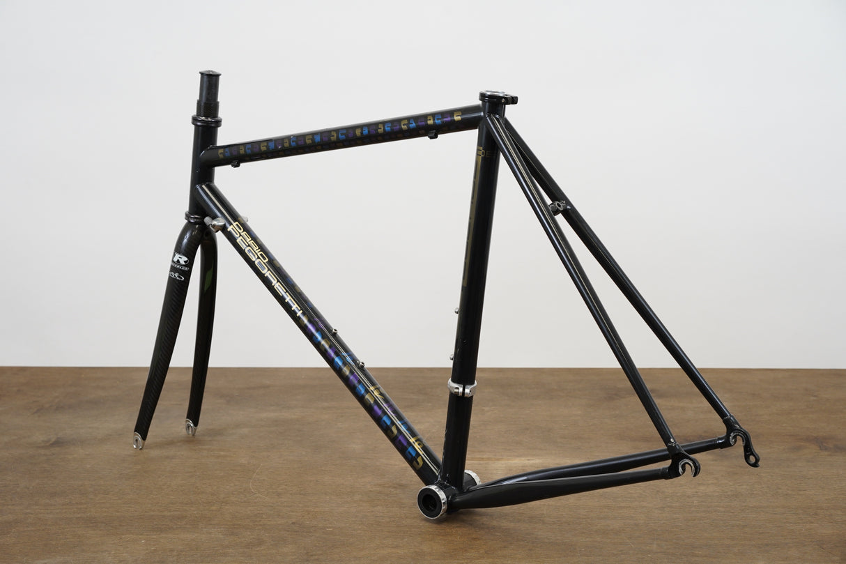 2008 52cm Dario Pegoretti Duende Columbus Steel Rim Brake Road Frameset