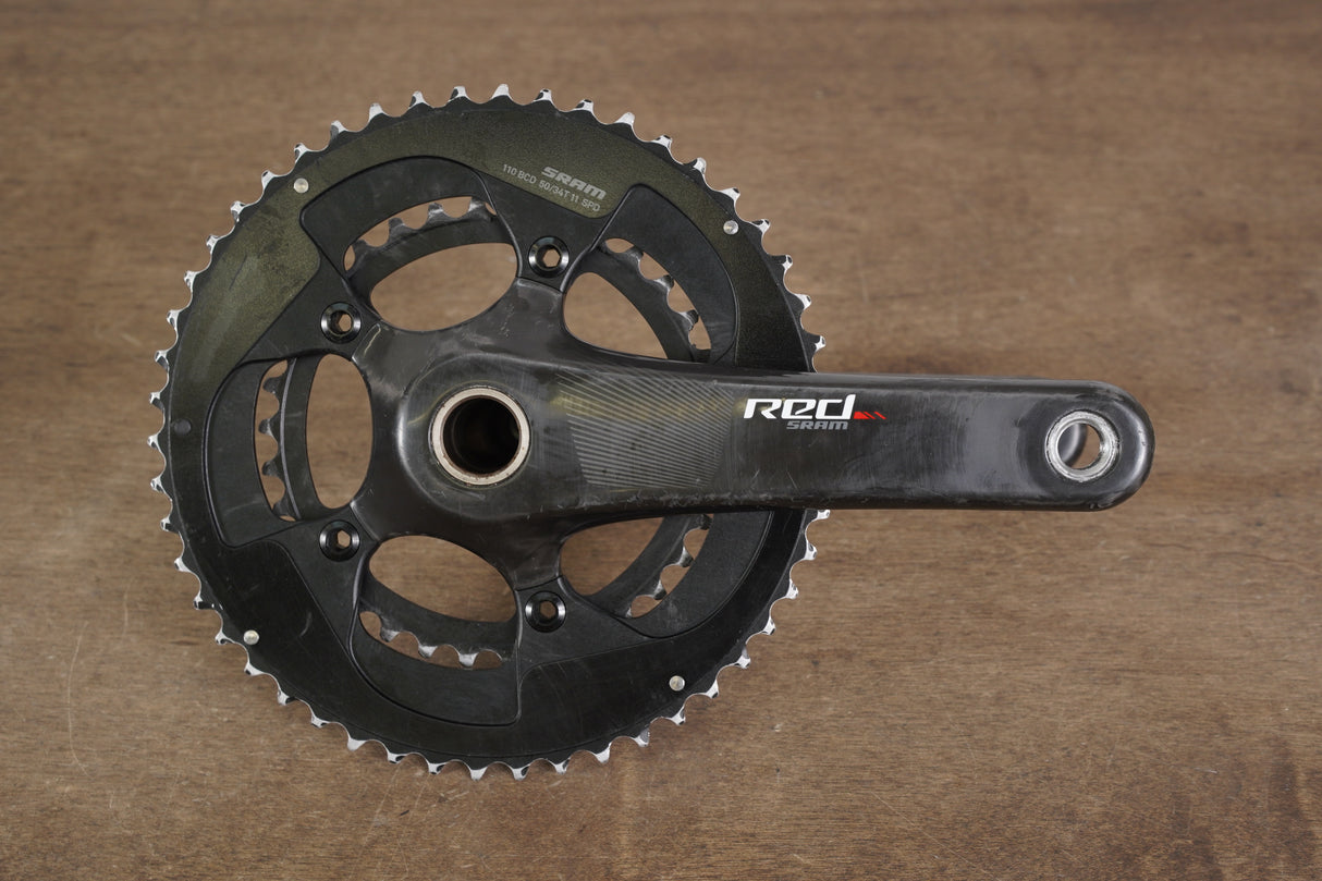 170mm 50/34T GXP SRAM Red 22 Carbon Crankset