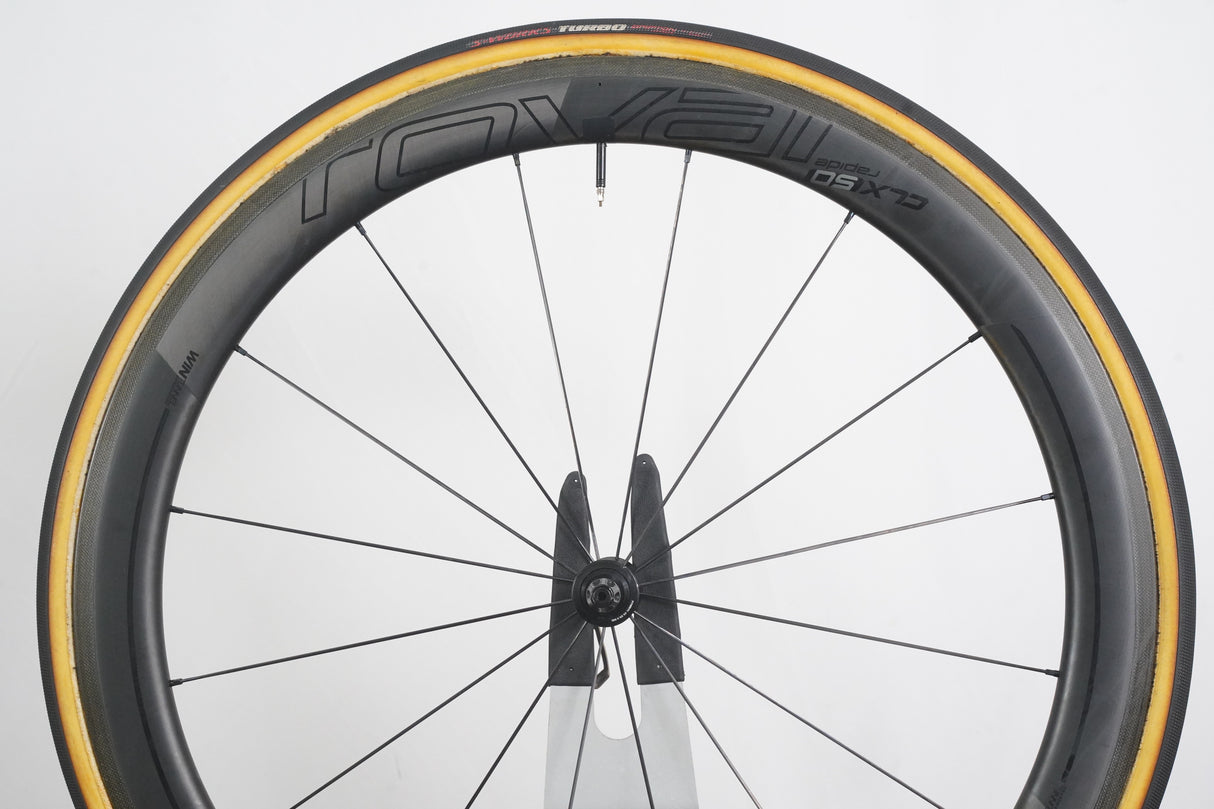 Roval CLX 50 Carbon Tubular Rim Brake Wheelset Shimano/SRAM 11 Speed