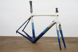 54cm Trek Madone Carbon Rim Brake Road Frameset (Custom paint + Repaired)