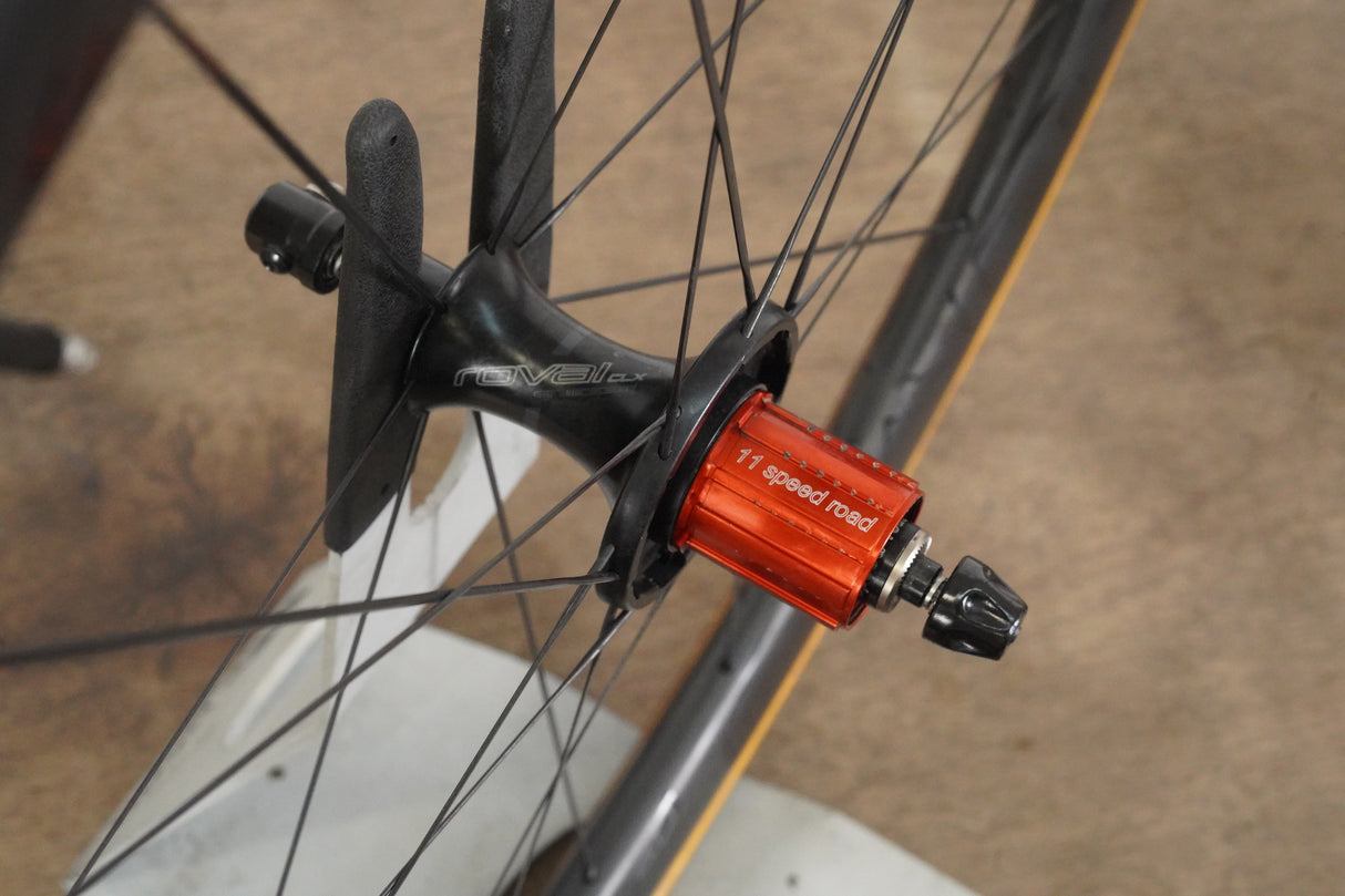 Roval CLX 50 Carbon Tubular Rim Brake Wheelset Shimano/SRAM 11 Speed