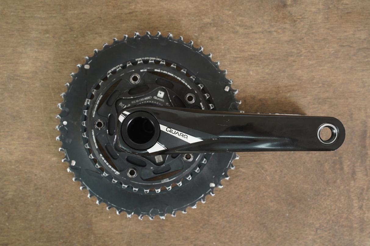172.5mm 52/36T BB30 SRAM Quarq Riken Power Meter Road Crankset